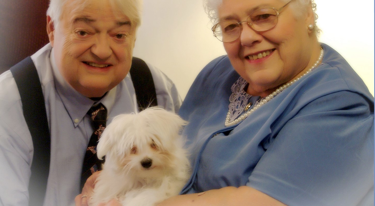 Happy People with a Pet