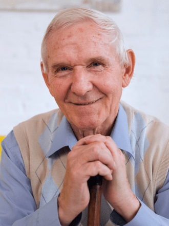 Happy Old Man