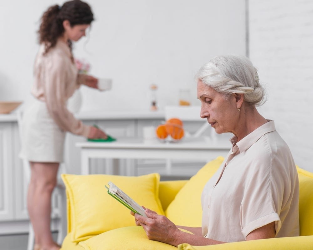 Woman Reading a Book